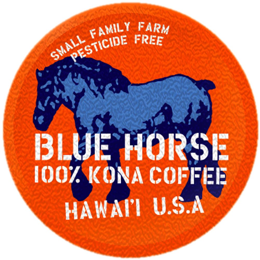 Blue Horse Kona Coffee Pods: Farm-Fresh Flavor