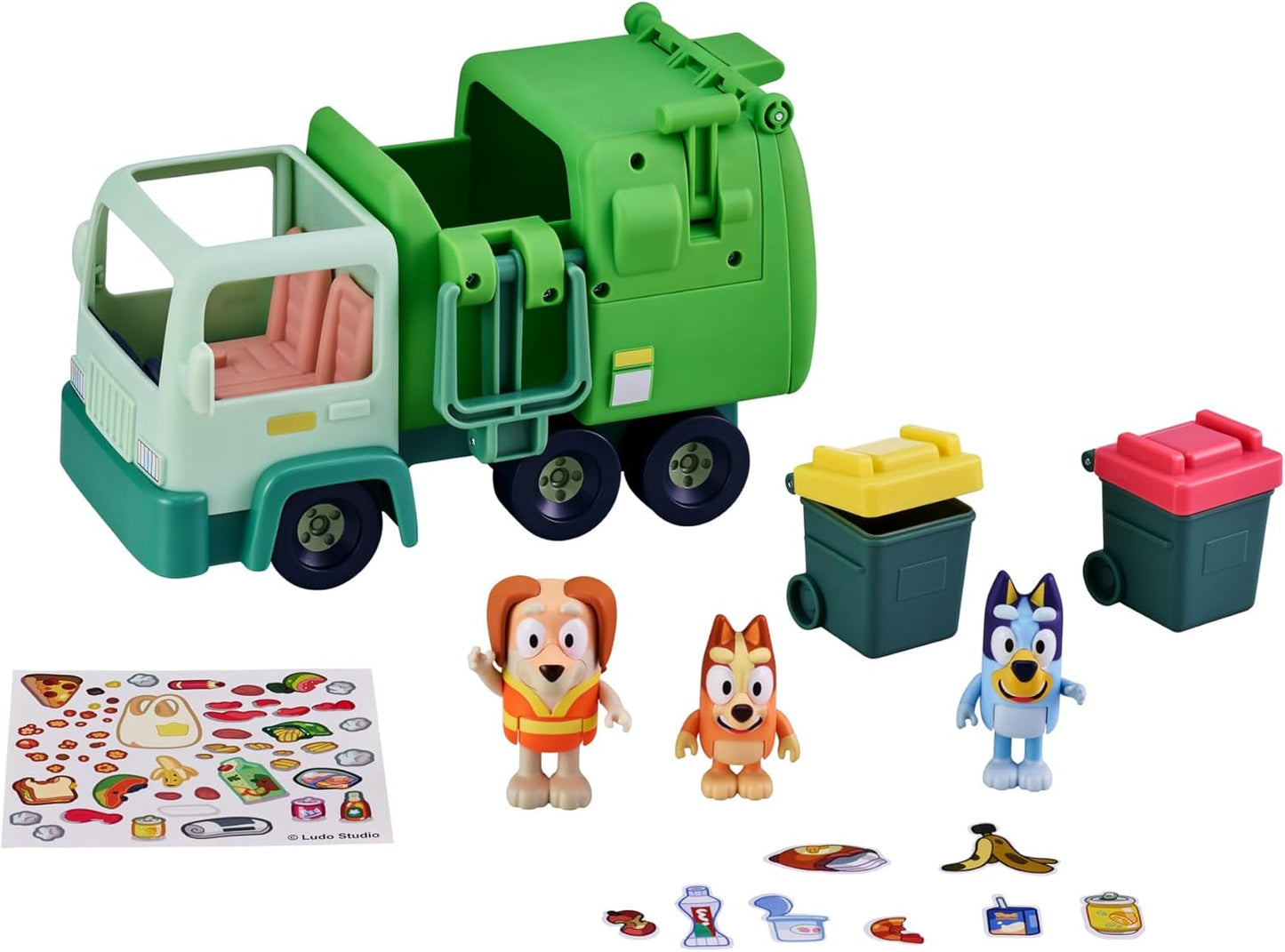 Bluey Garbage Truck Playset with Exclusive Figures
