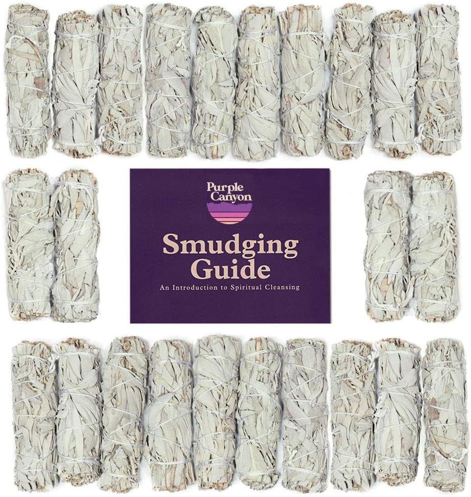 White Sage Smudge Kit for Cleansing and Aromatherapy Rituals