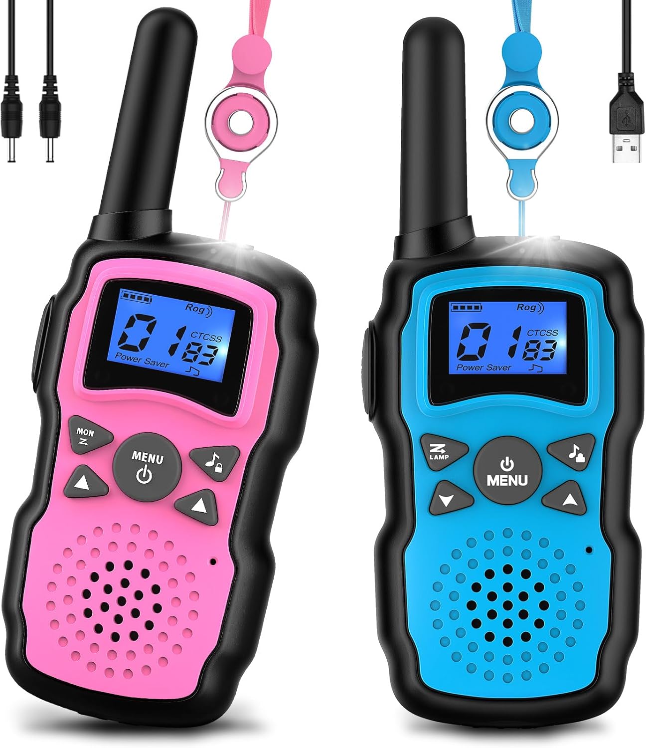 Wishouse Rechargeable Walkie Talkies for Kids Long Range