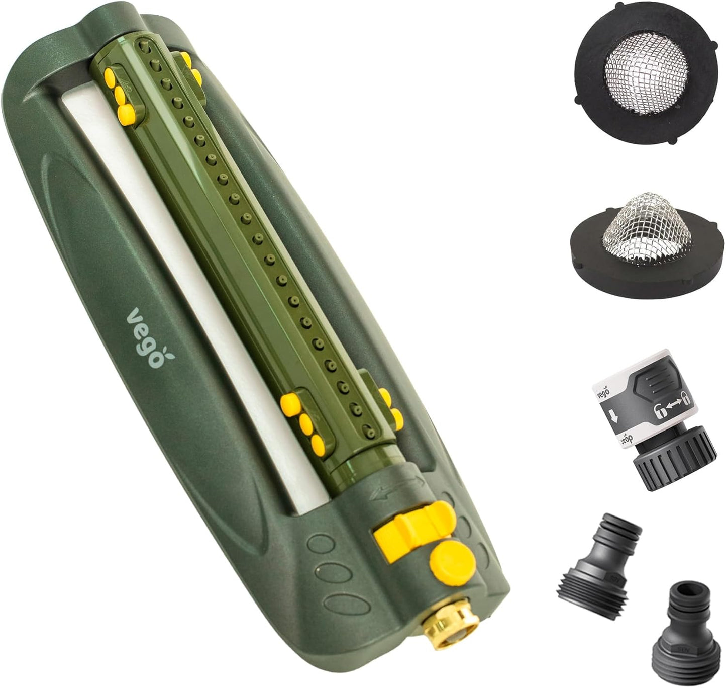 Vego Turbo Oscillating Sprinkler for Large Yard Coverage
