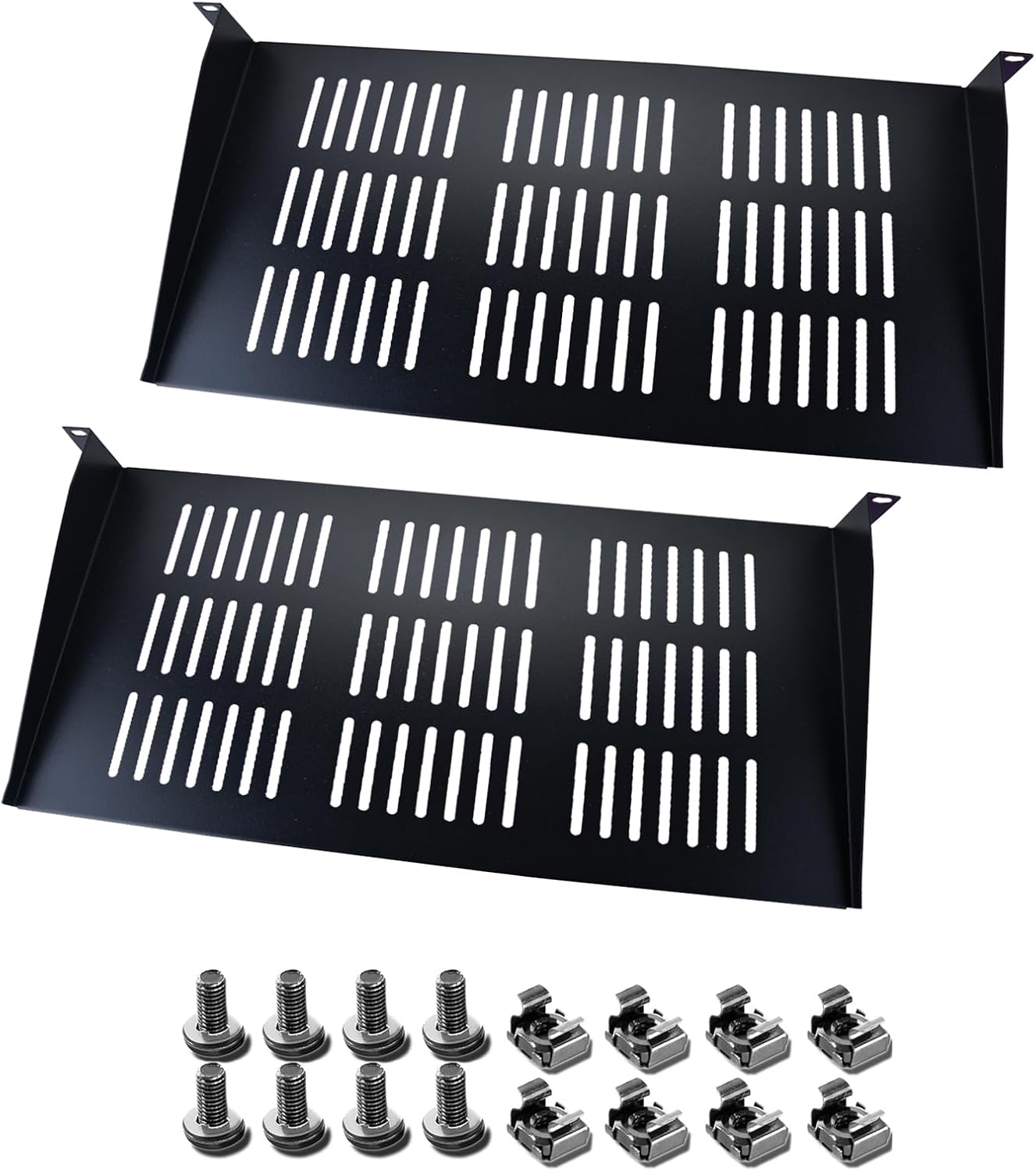 1U Rack Shelf - Efficient Cooling Design for 19 Inch Cases