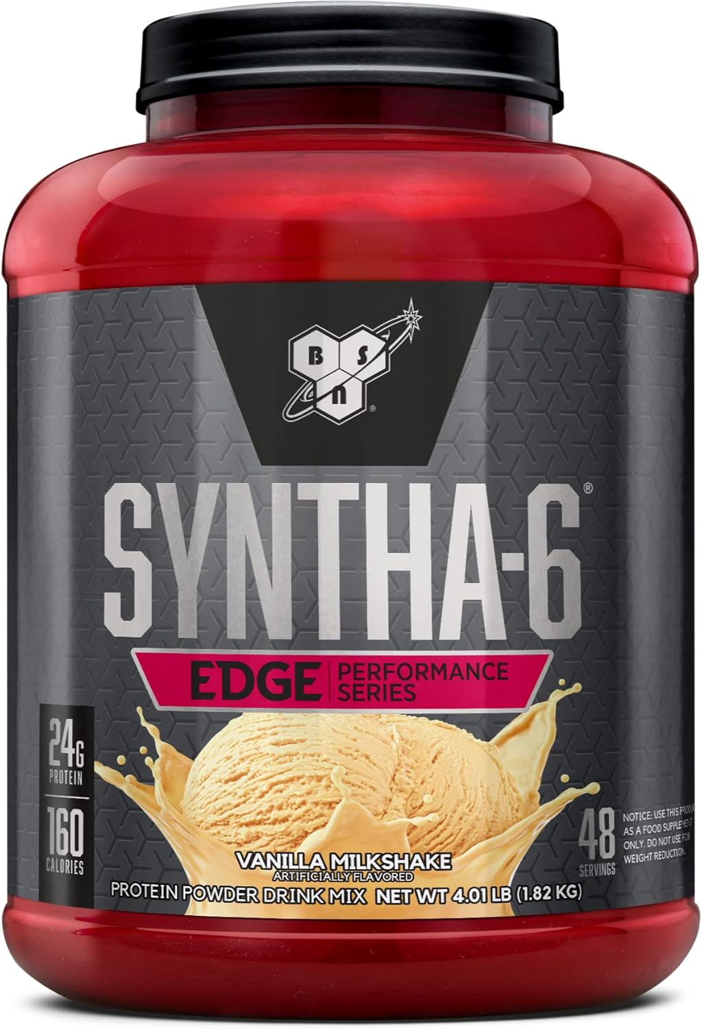 BSN SYNTHA-6 Edge Protein Powder for Optimal Recovery and Taste