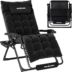 Amopatio Zero Gravity Chair: XL 29In Lounge Chair for Comfort