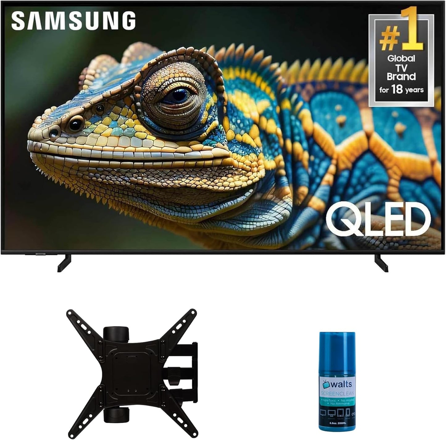 Immerse in Stunning 4K HDR: Samsung 50 QLED TV Bundle
