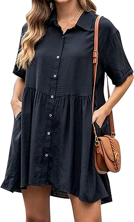 Flowy Casual Dress for Women - Perfect Summer Mini Dress