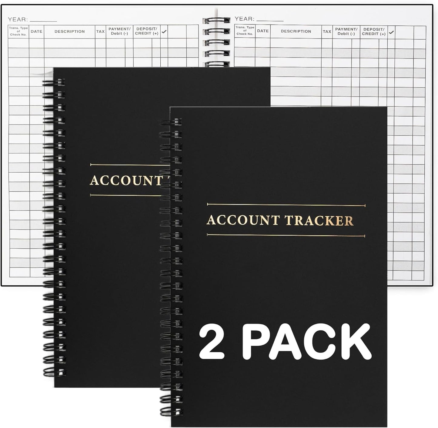2 Pack Expense Tracker - Simplify Budgeting!