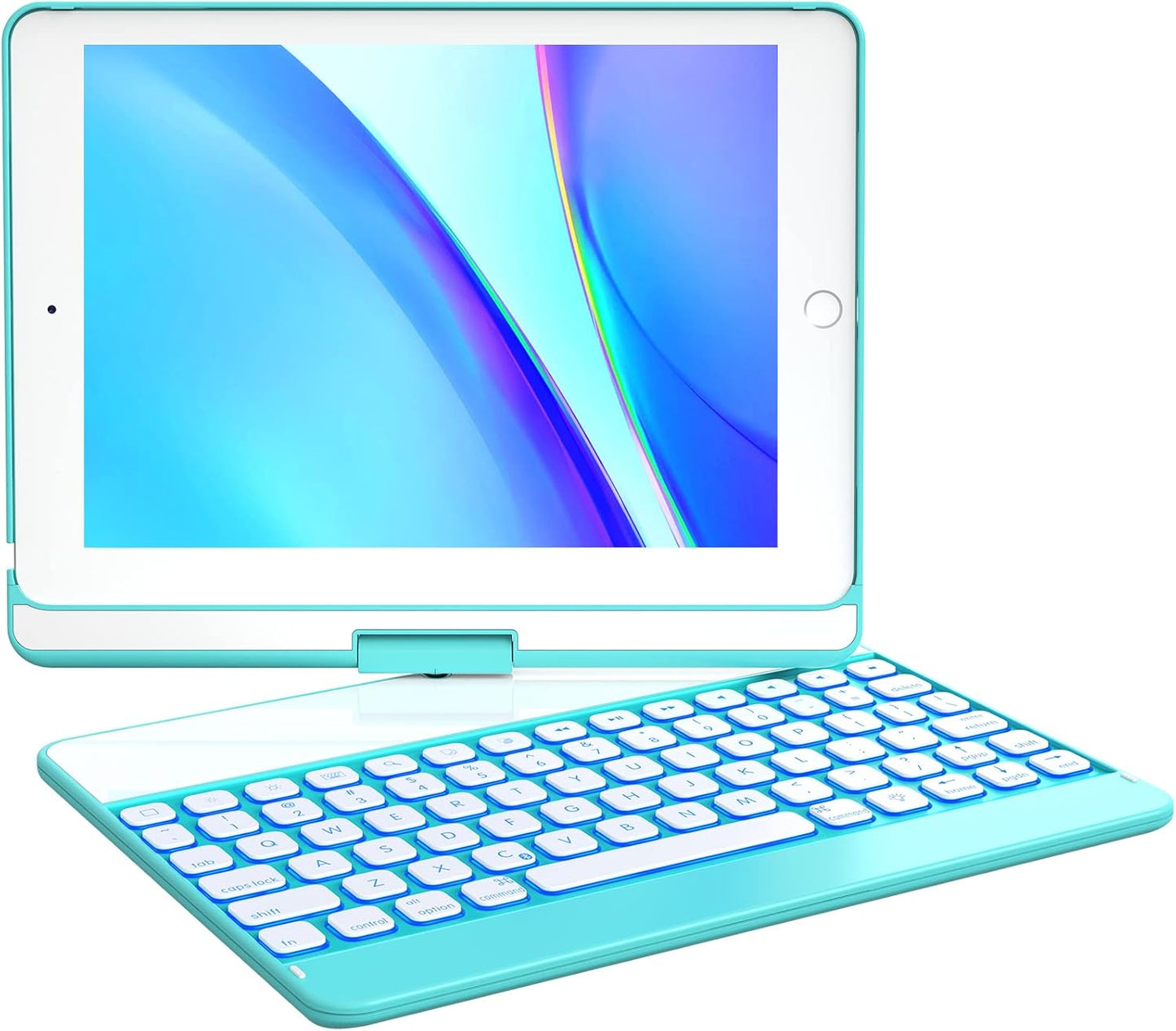 Earto Keyboard Case for iPad 6th Gen with 7 Color Backlit