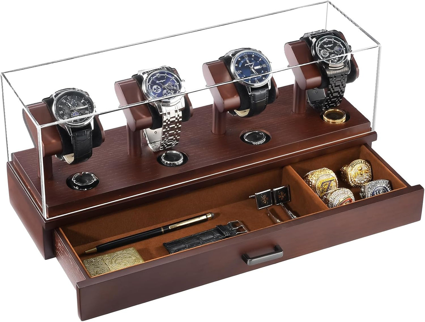 ProCase 2-Layer Watch Organizer - Stylish Storage Solution