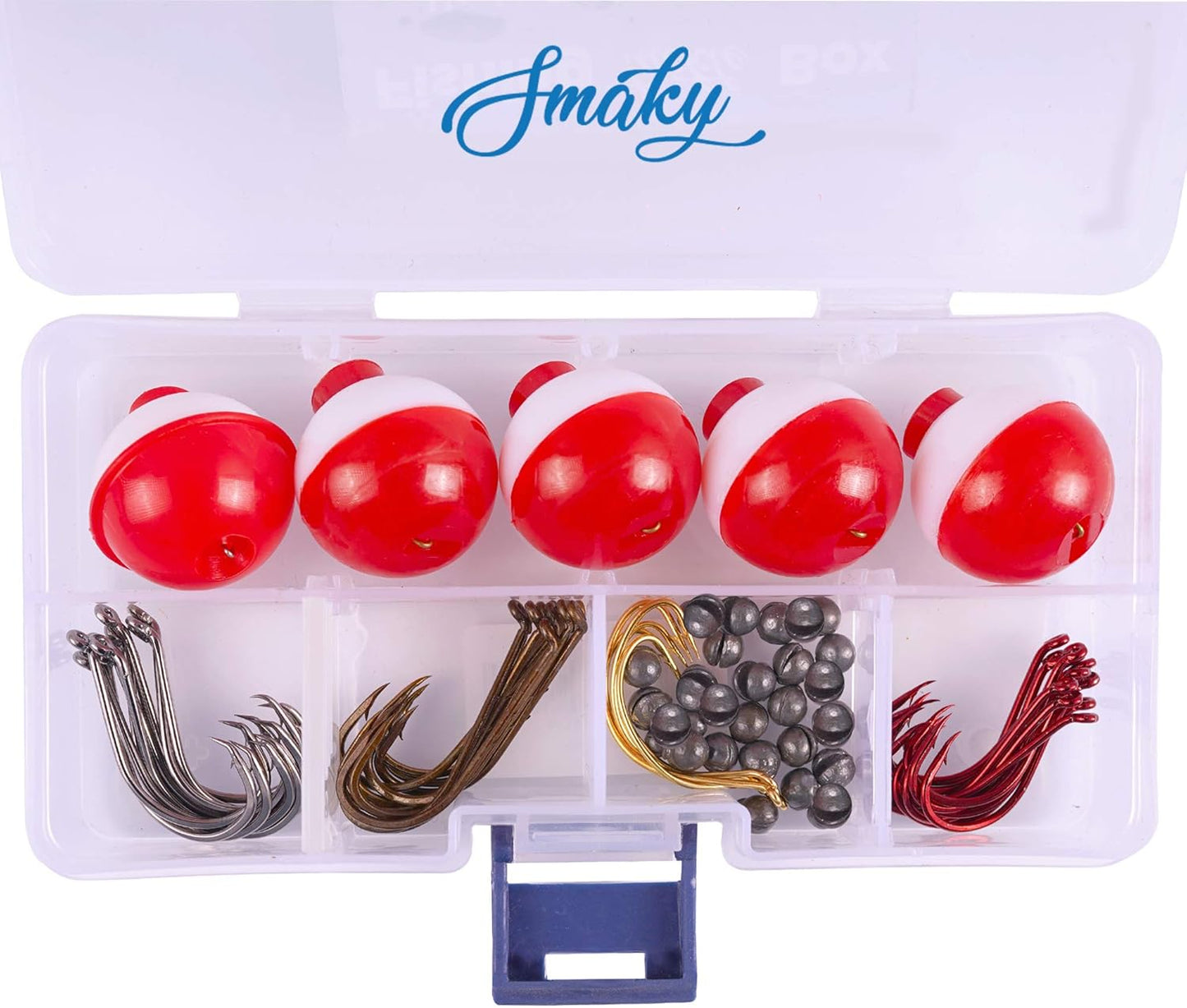 Complete 80-Pc Smaky Fishing Kit for Beginners