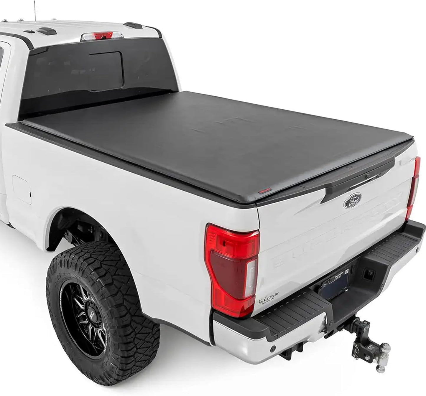 Rough Country Soft Roll-Up Truck Bed Cover for Ford F-250 & F-350
