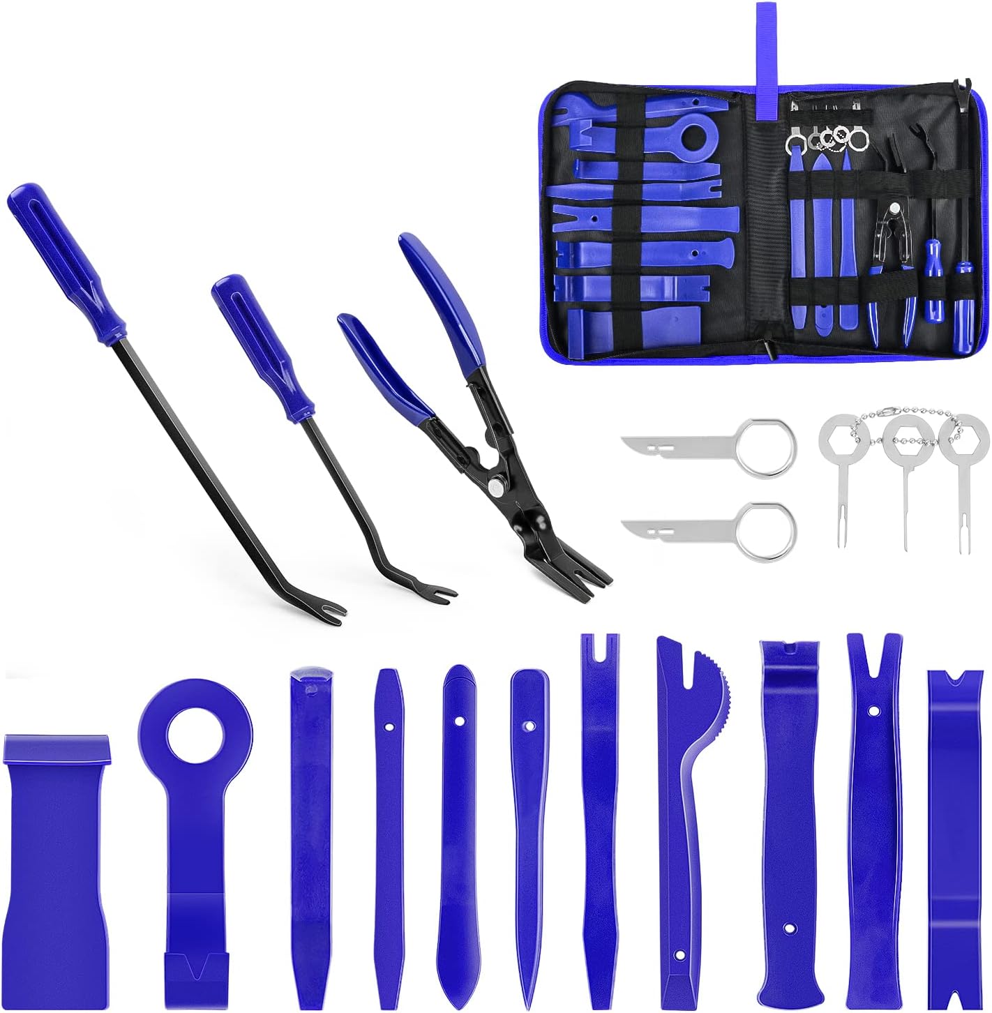 GOOACC Trim Removal Tool Set - 19Pcs Clip Plier