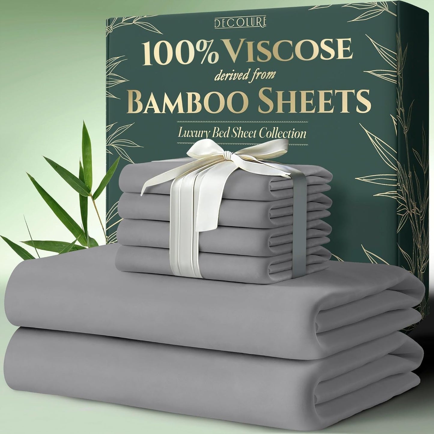 Viscose Derived from Bamboo Sheets King Size for Ultimate Comfort