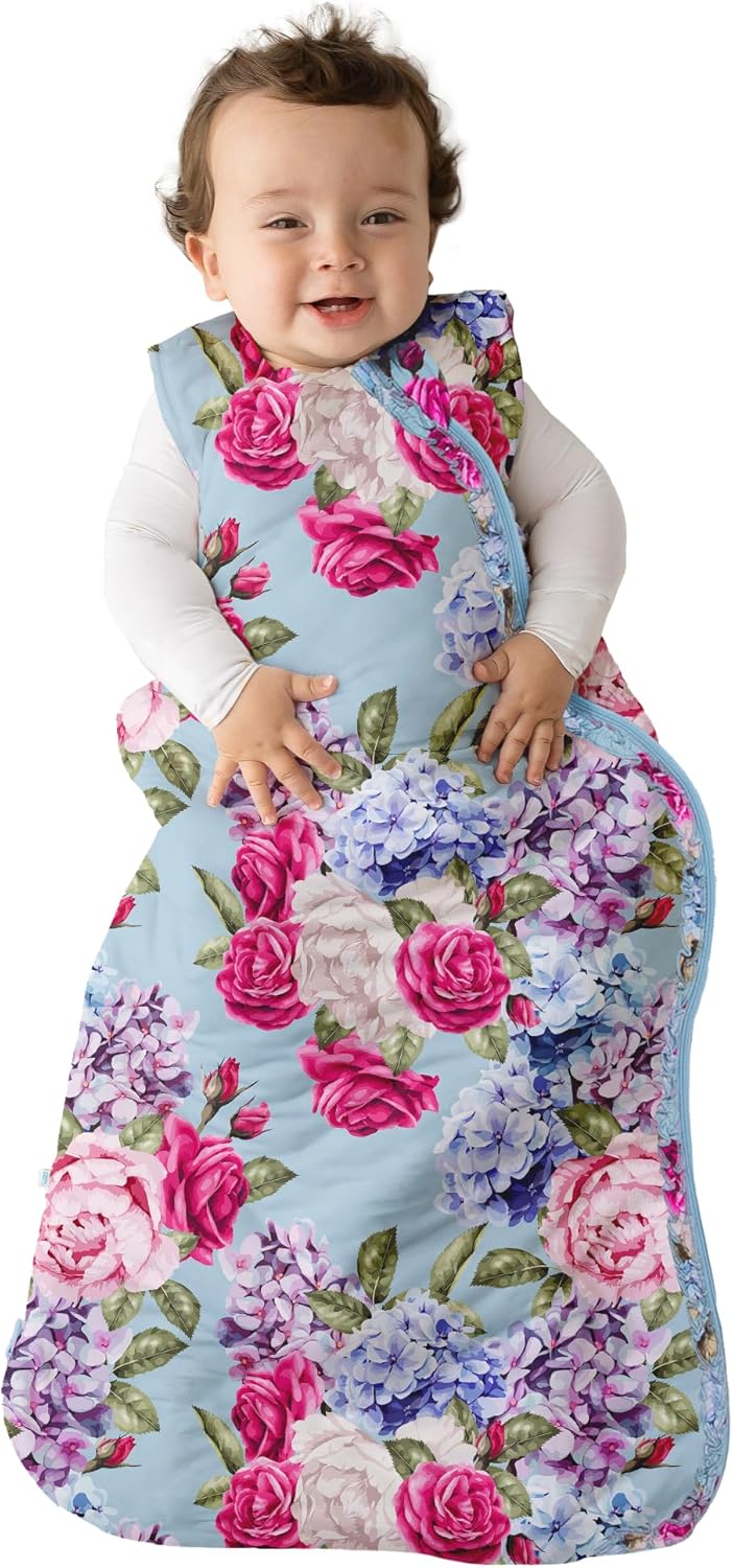 Baby Wearable Blanket Newborn Sleeveless Ruffled Sleep Bag 55ft long