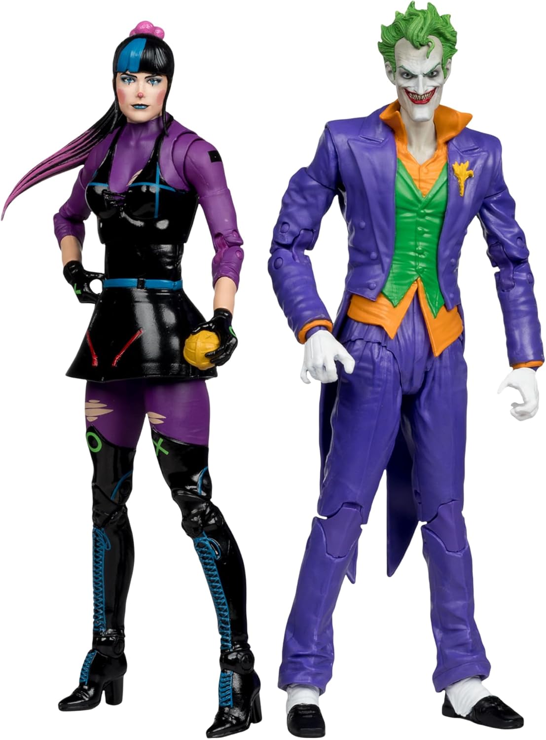 DC Multiverse Joker & Punchline 2pk: 7 Action Figures - McFarlane Toys