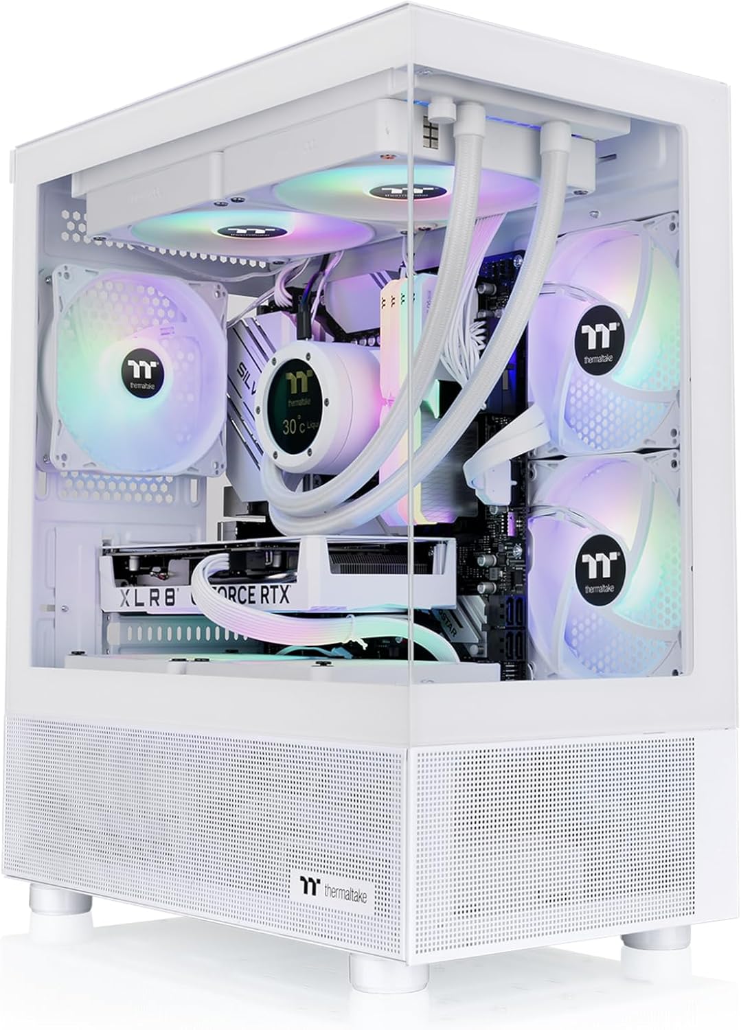 Thermaltake View 170 TG ARGB Snow Micro-ATX Case Review