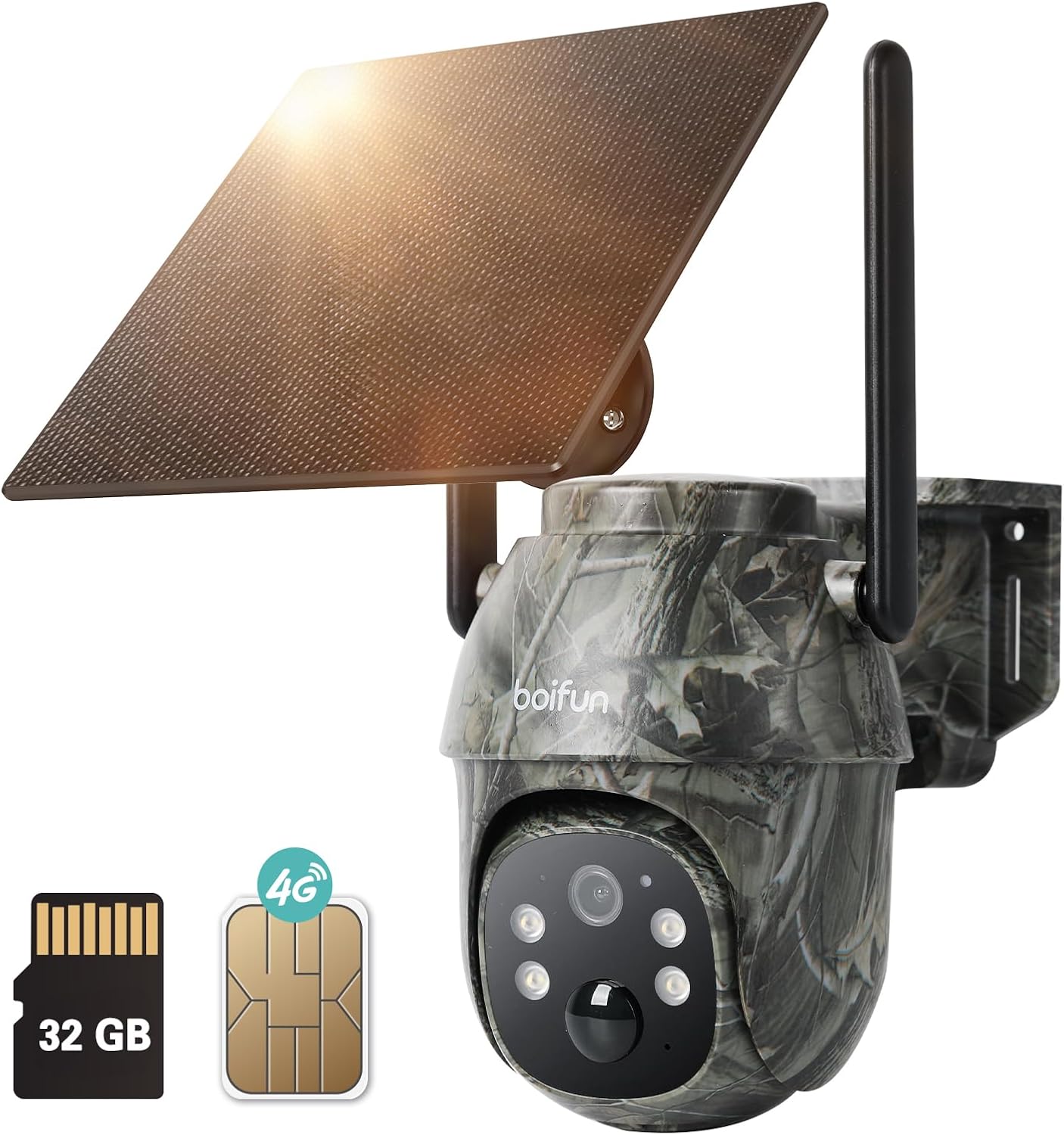 4G Live Video Trail Camera with Solar Panel