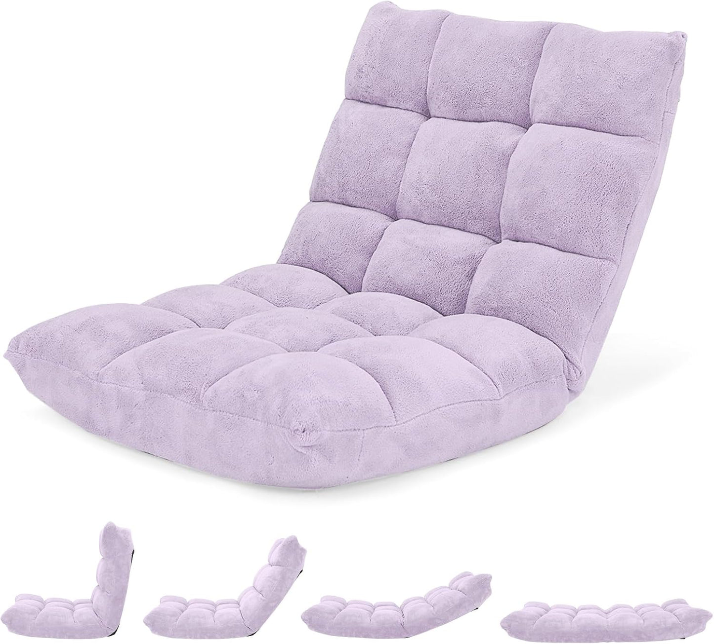 Giantex Floor Chair with Back Support for Gaming and Relaxation