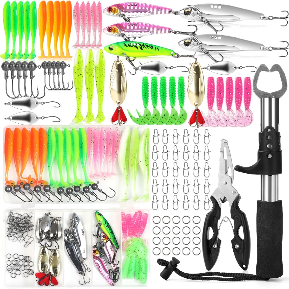 Ultimate Fishing Gear Kit: CastWisp 101PCS