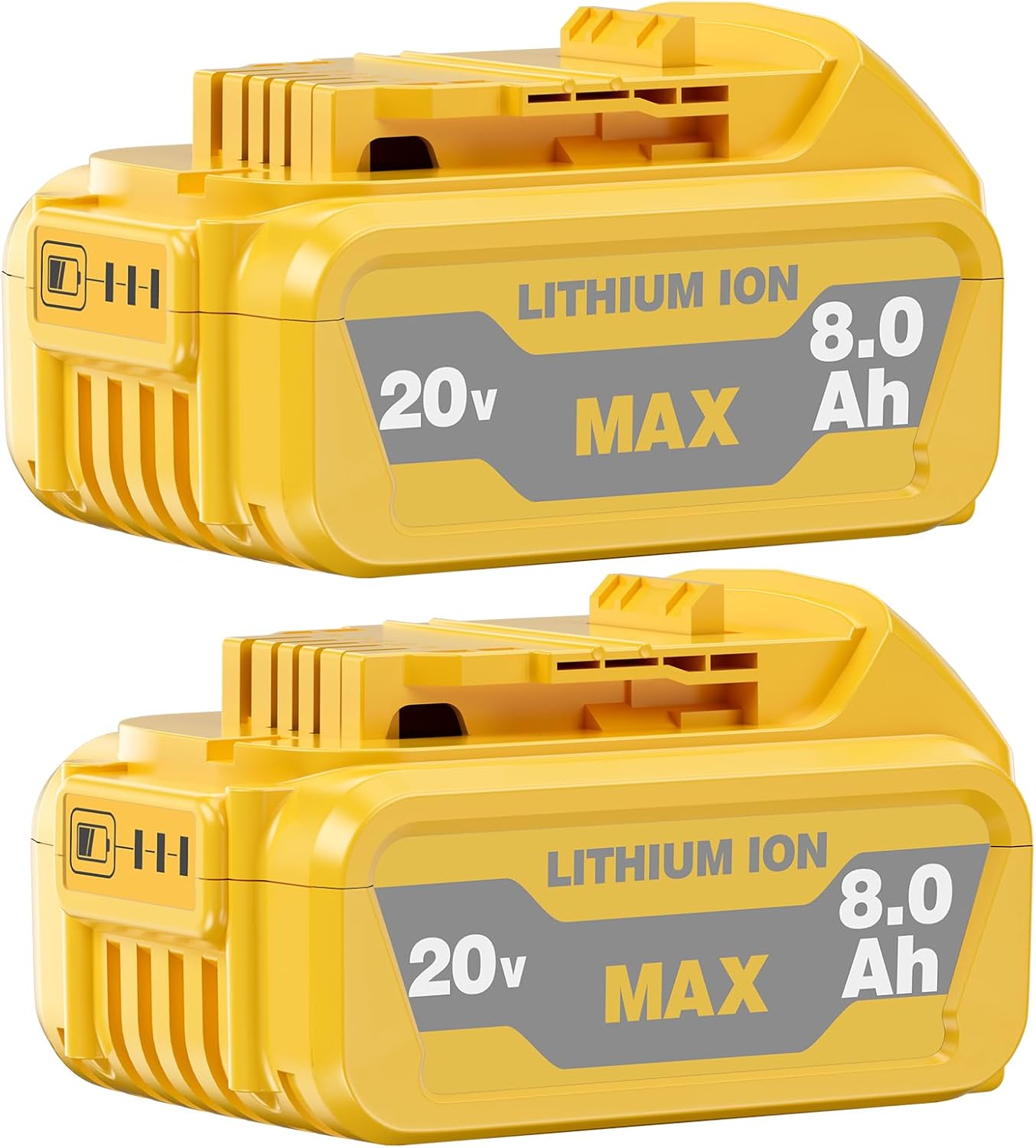 DCB206 Replacement for Dewalt 20v Max Battery - 8.0AH Power