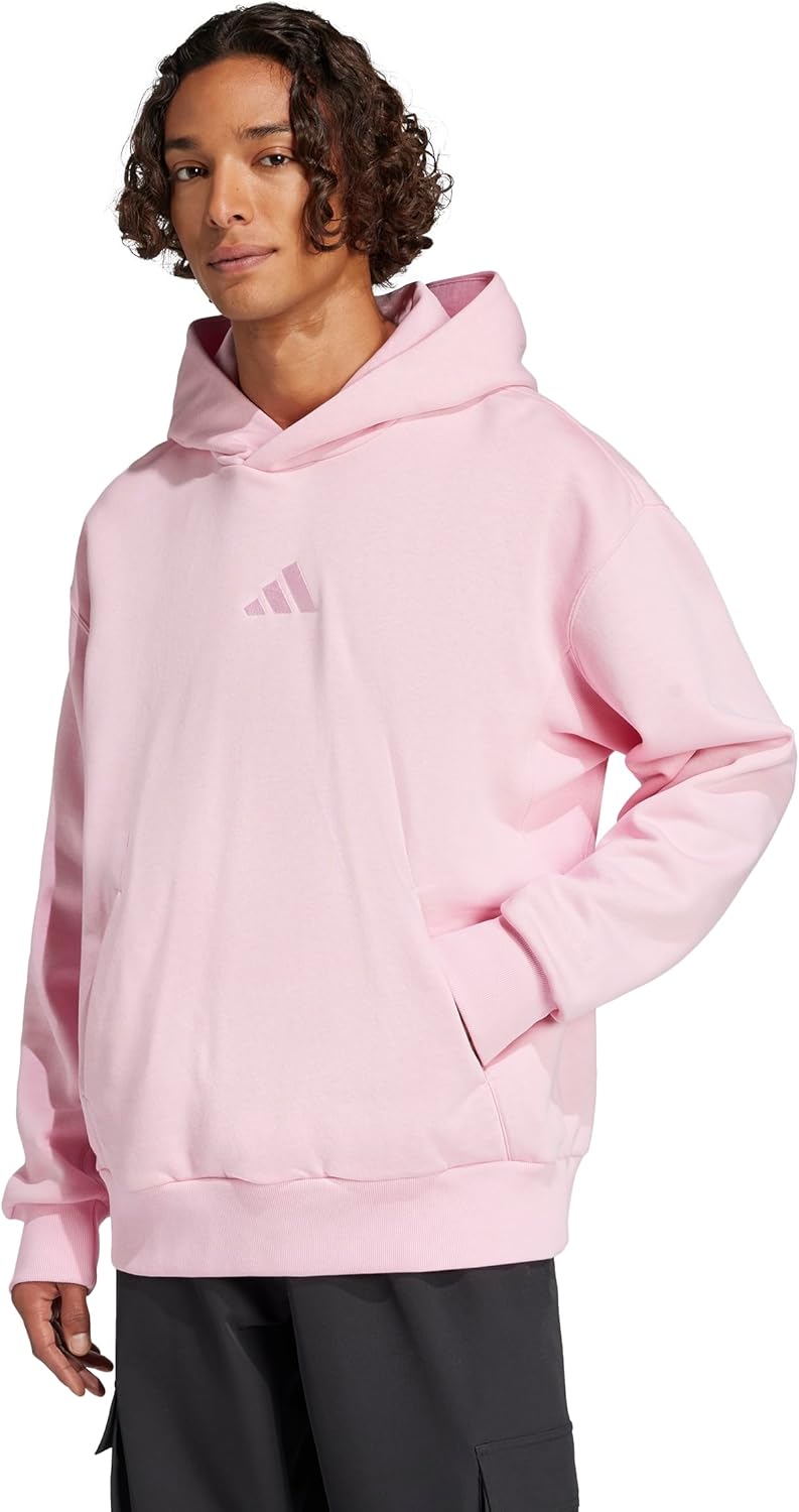 adidas mens All Szn Fleece Loose Hoodie for Ultimate Comfort