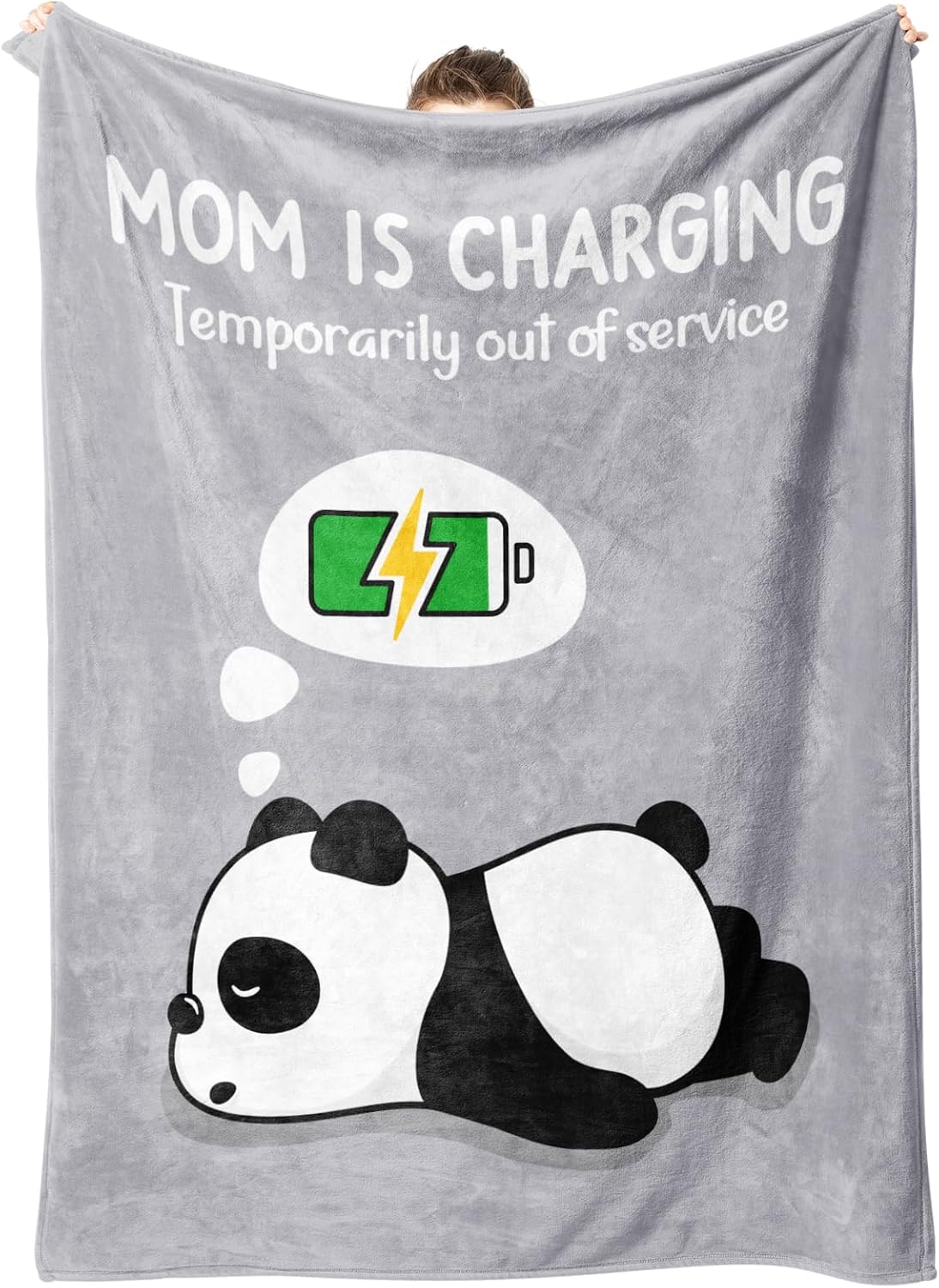 Funny Christmas Birthday Gifts for Mom - Charging Blanket