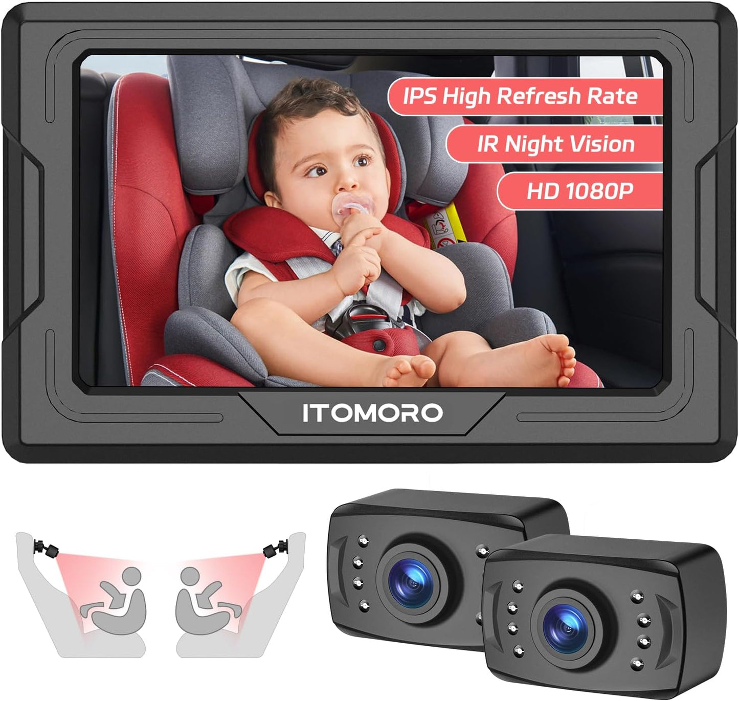 Crystal Clear Dual-Camera Baby Monitor