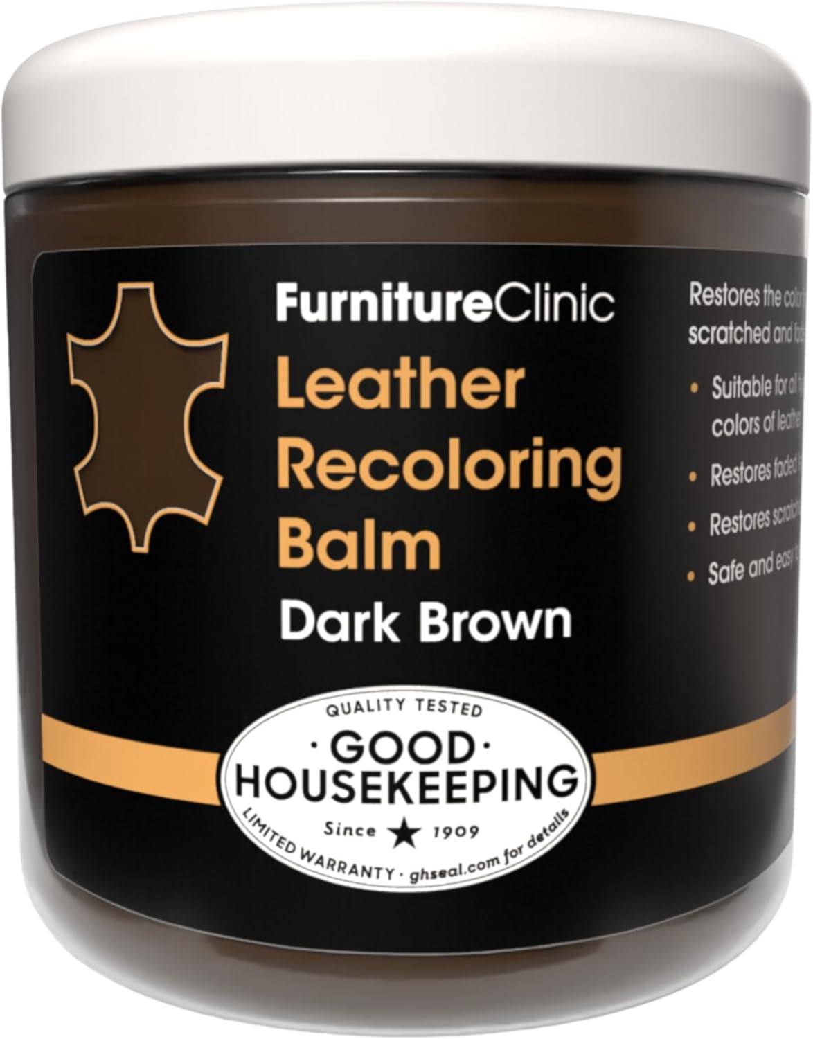 Dark Brown Leather Restorer - Revive & Repair!
