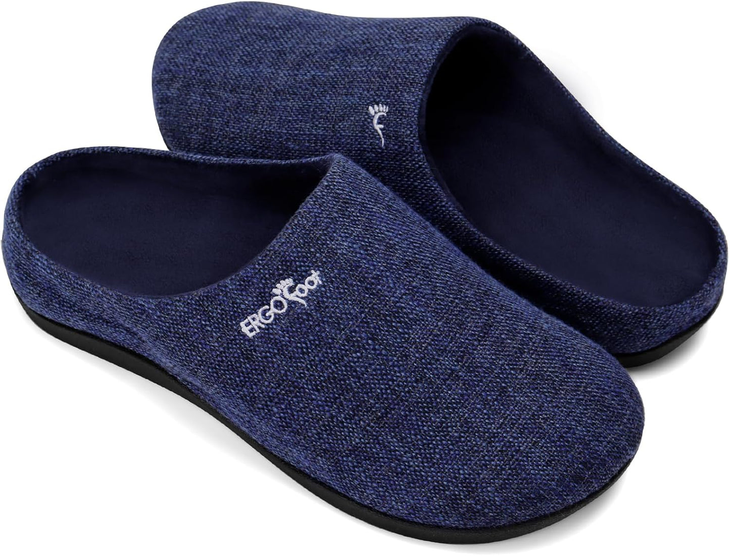 ERGOfoot Orthotic Slippers for Plantar Fasciitis Pain Relief