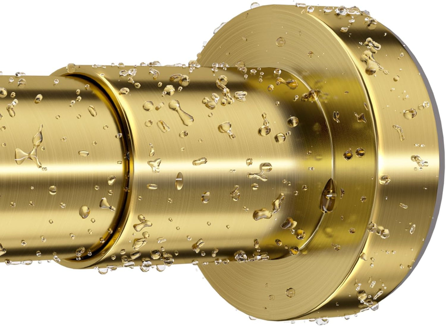 Rust-Resistant Adjustable Shower Rod 36-84
