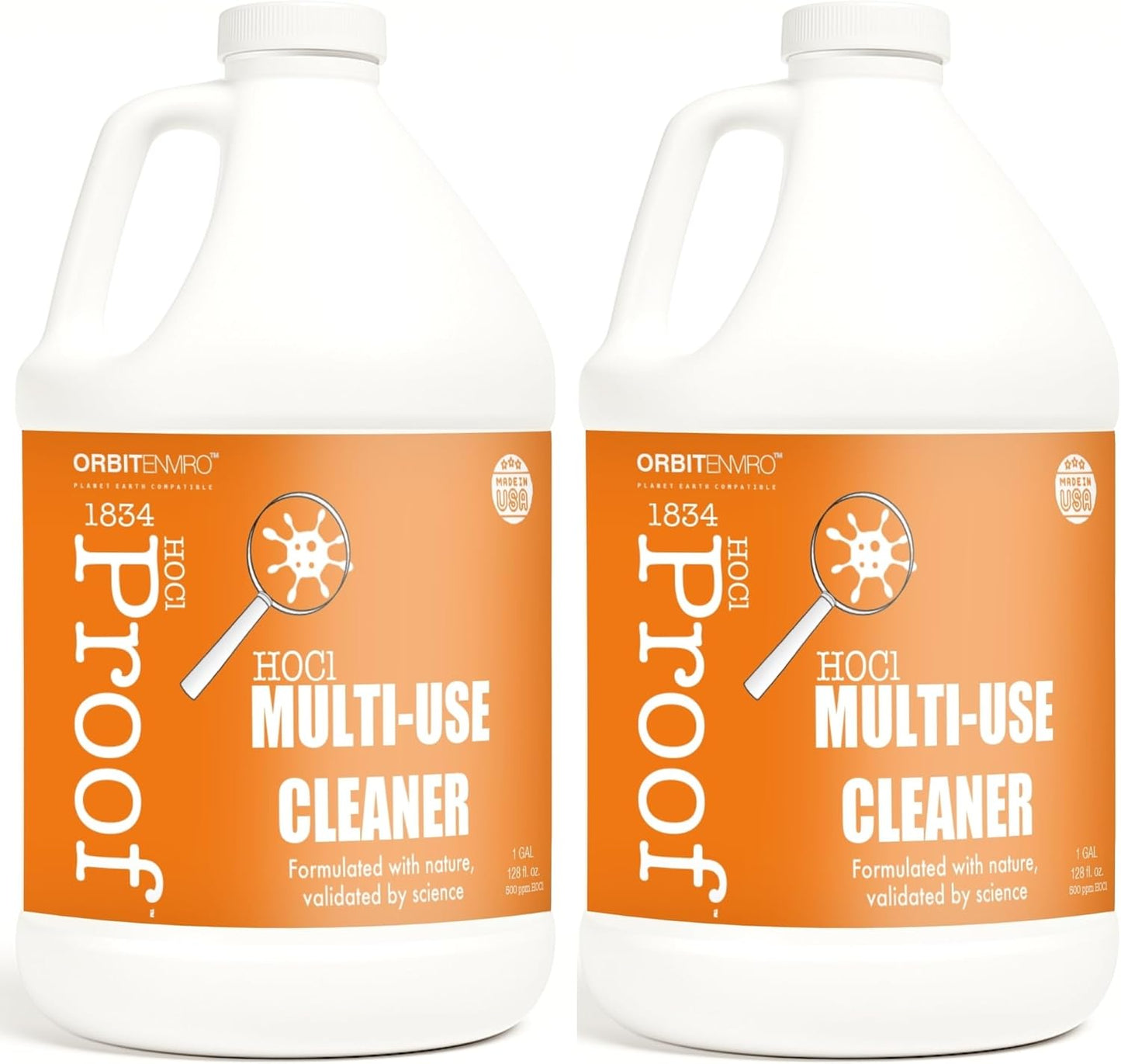 Hypochlorous Acid Cleaner for Home, Gym, Office & Pets - 2 Pack