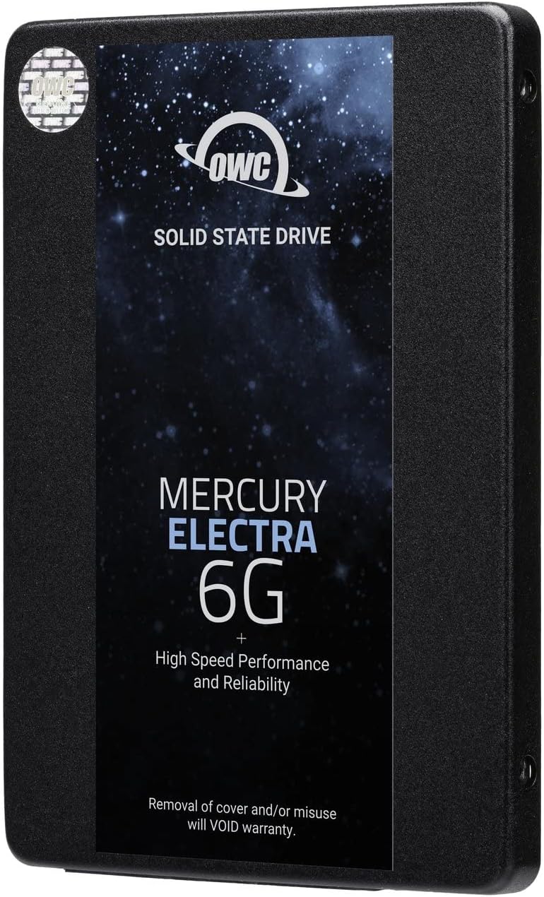 OWC Mercury Electra 2TB SSD - Fast 6G Speed, Mac & PC Compatible