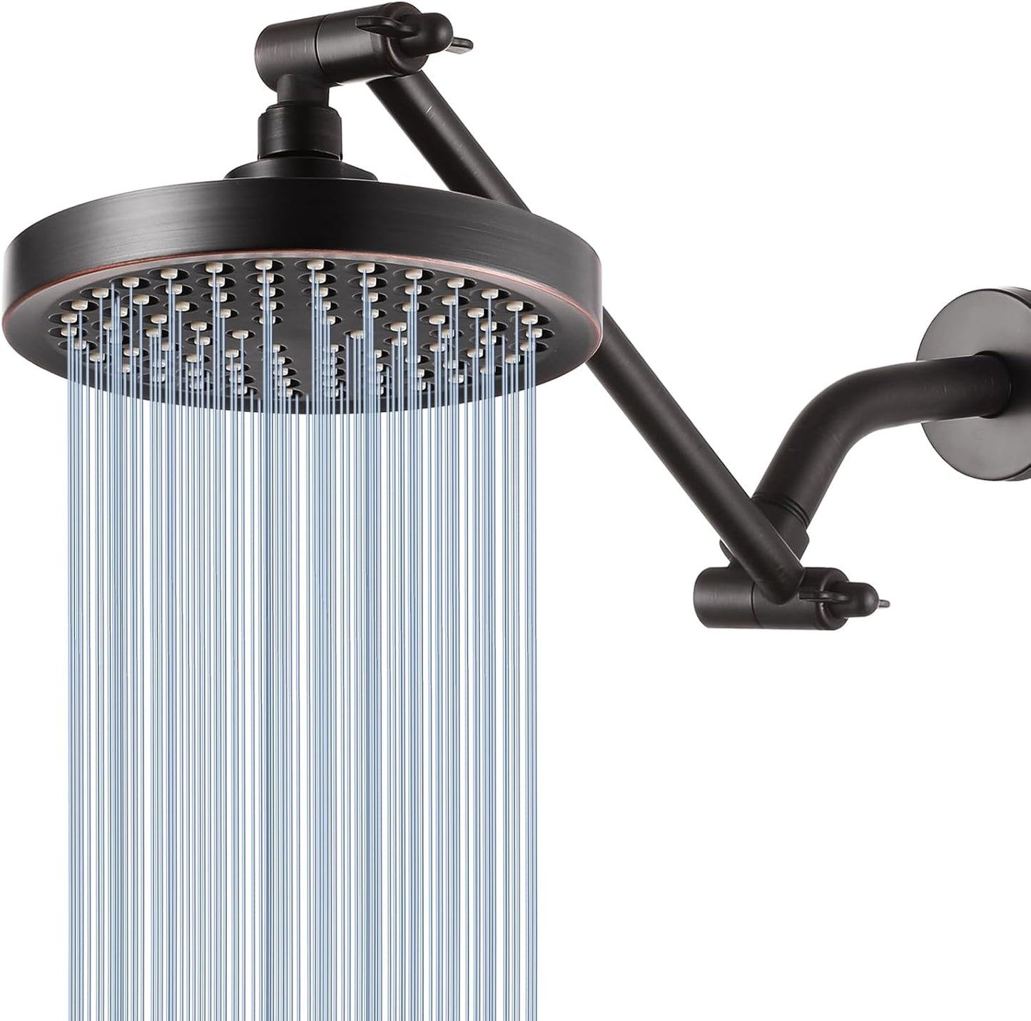 High Pressure Rain Shower Head with 11ft' Extension Arm for Luxury