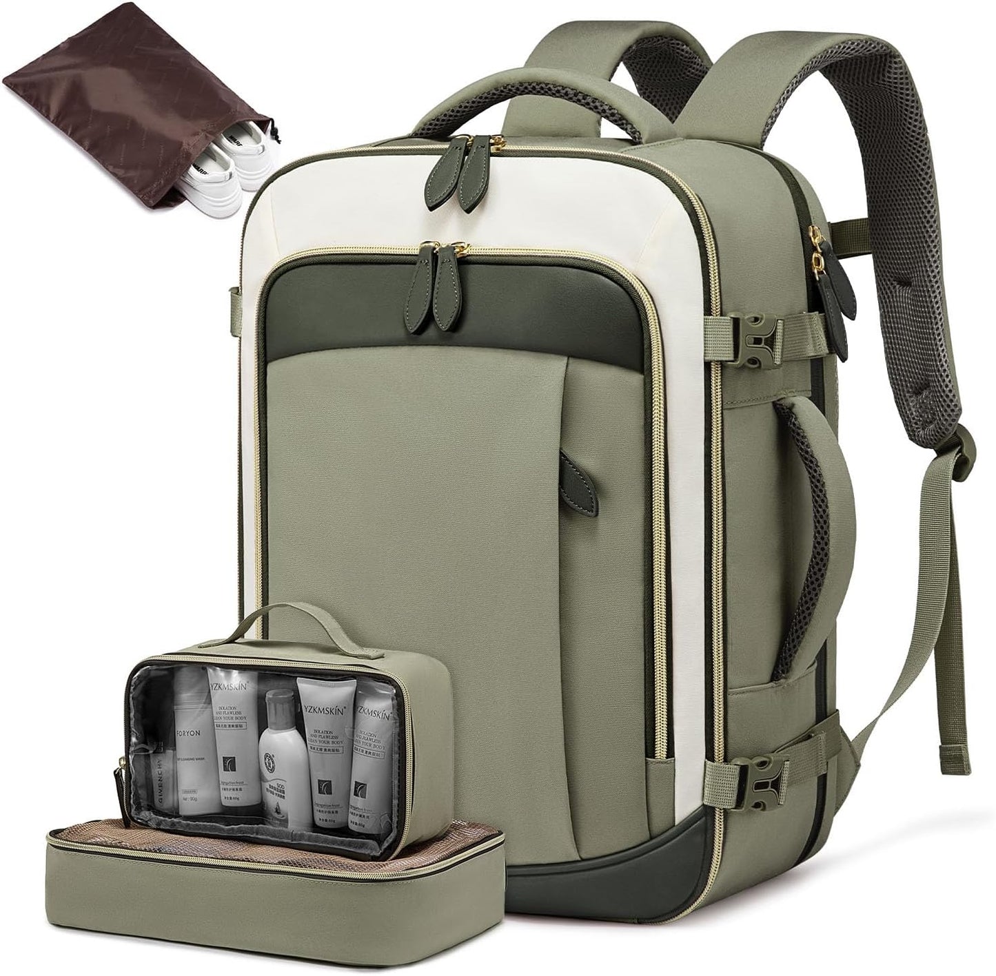 LOVEVOOK Travel Backpack for Women - 40L Carry On Bag
