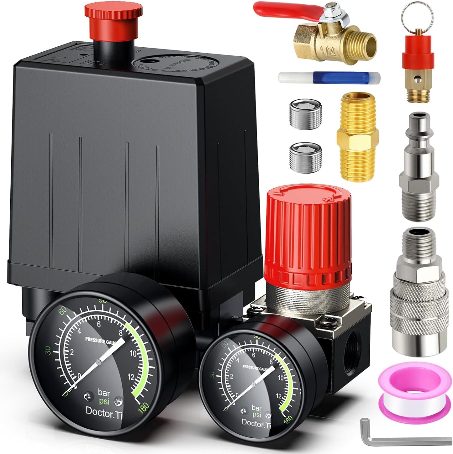 Control Your Air Pressure with Preciva 4-Way Valve