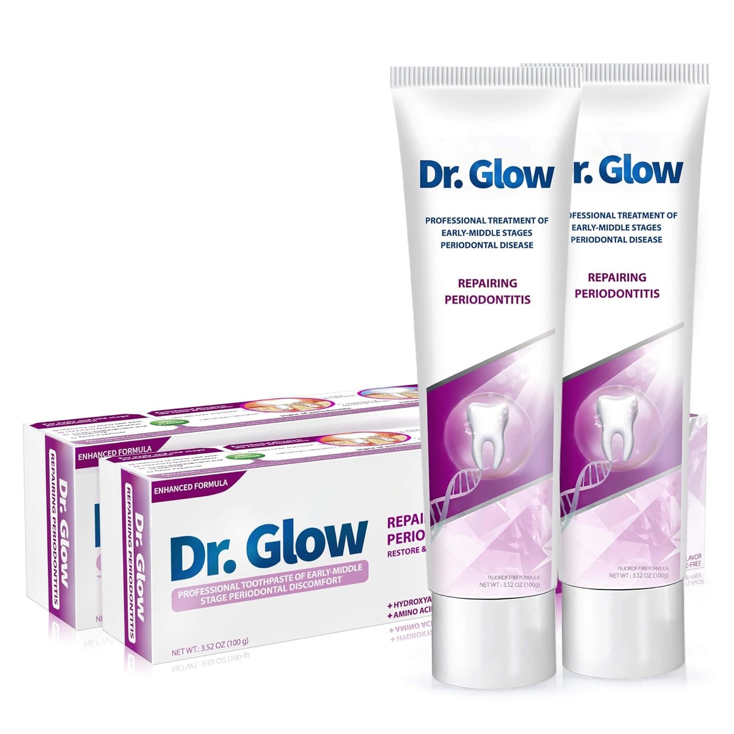 Toothpaste for Gum Repair, Gingivitis Treatment, Fresh Breath