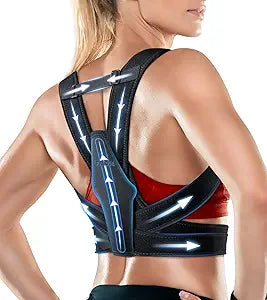 FILLOVE Posture Corrector with Magnetic Therapy for Pain Relief