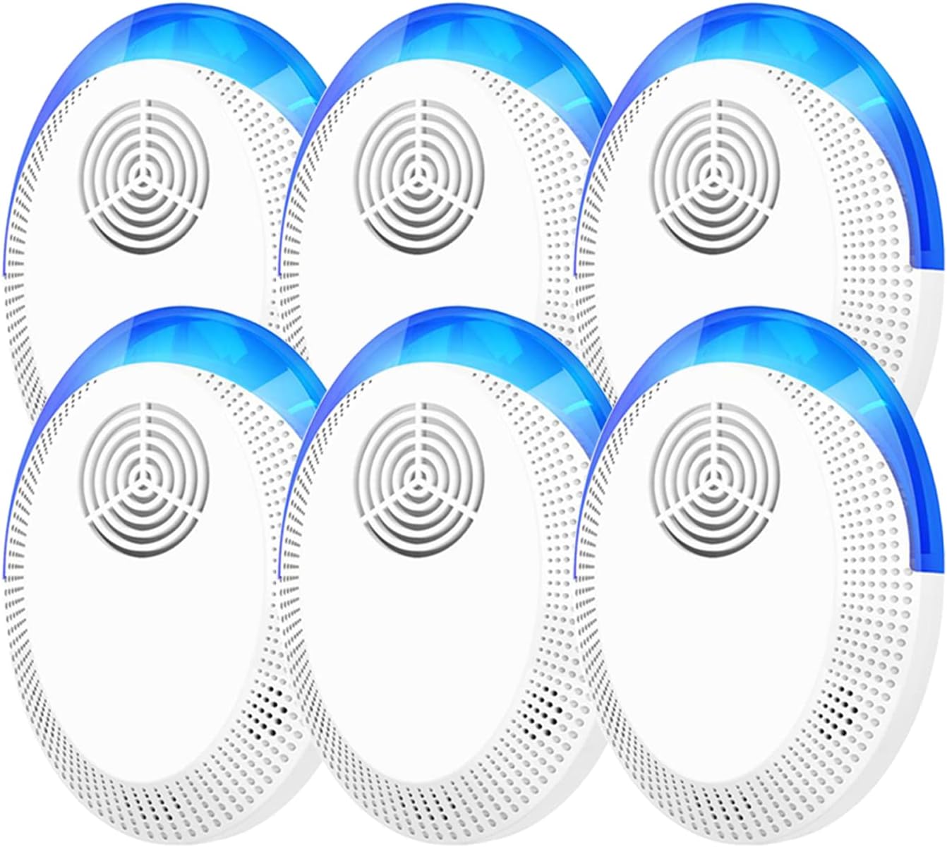 6 Pack Ultrasonic Pest Repeller Set by MITXPC
