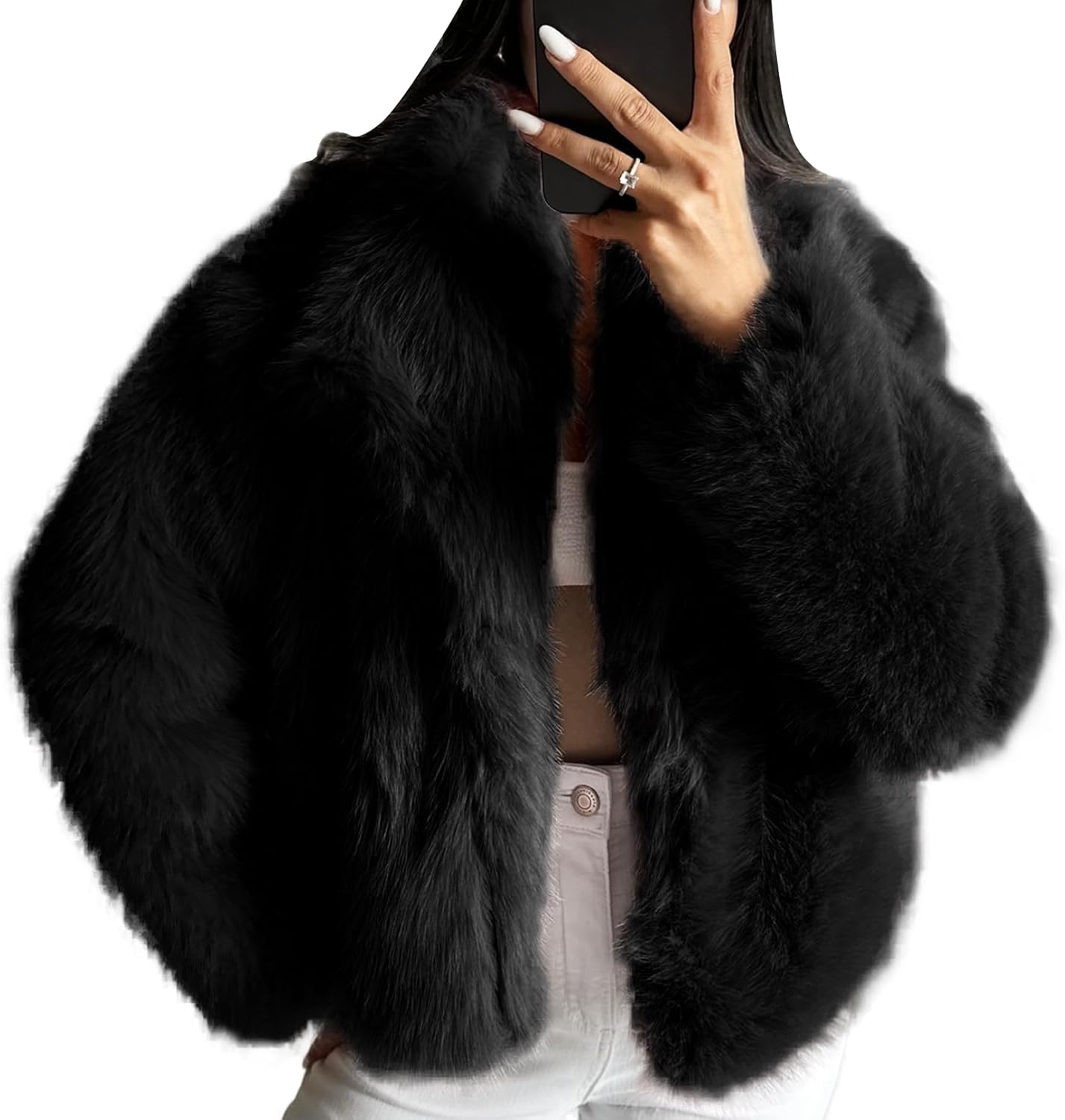 Faux Fur Jacket for Women - Cozy and Stylish Winter Outerwear