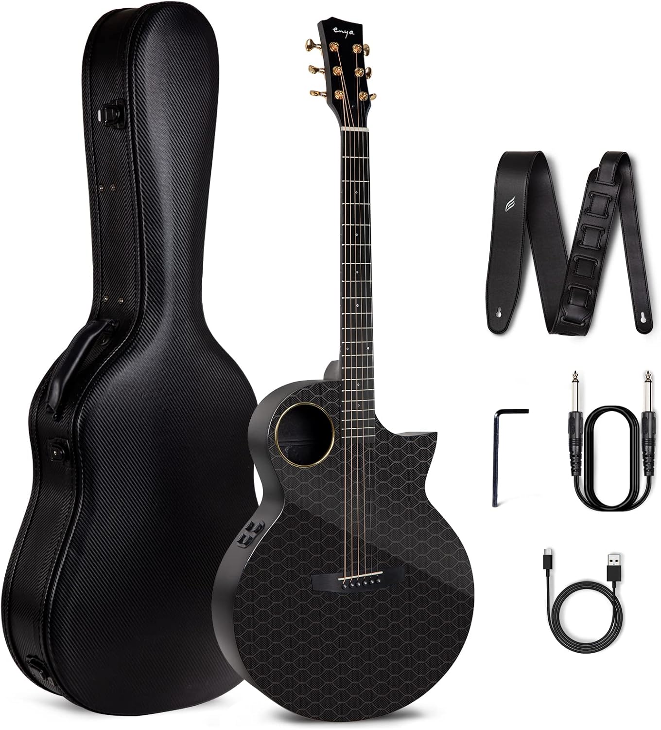 Carbon Fiber X4 PRO Acoustic Guitar Bundle