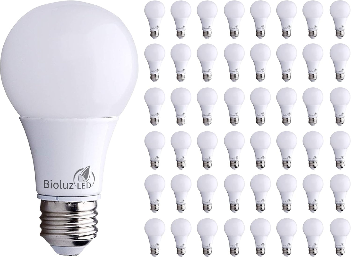 Bioluz LED Lights for Bedroom - 60 Watt Equivalent Bulbs