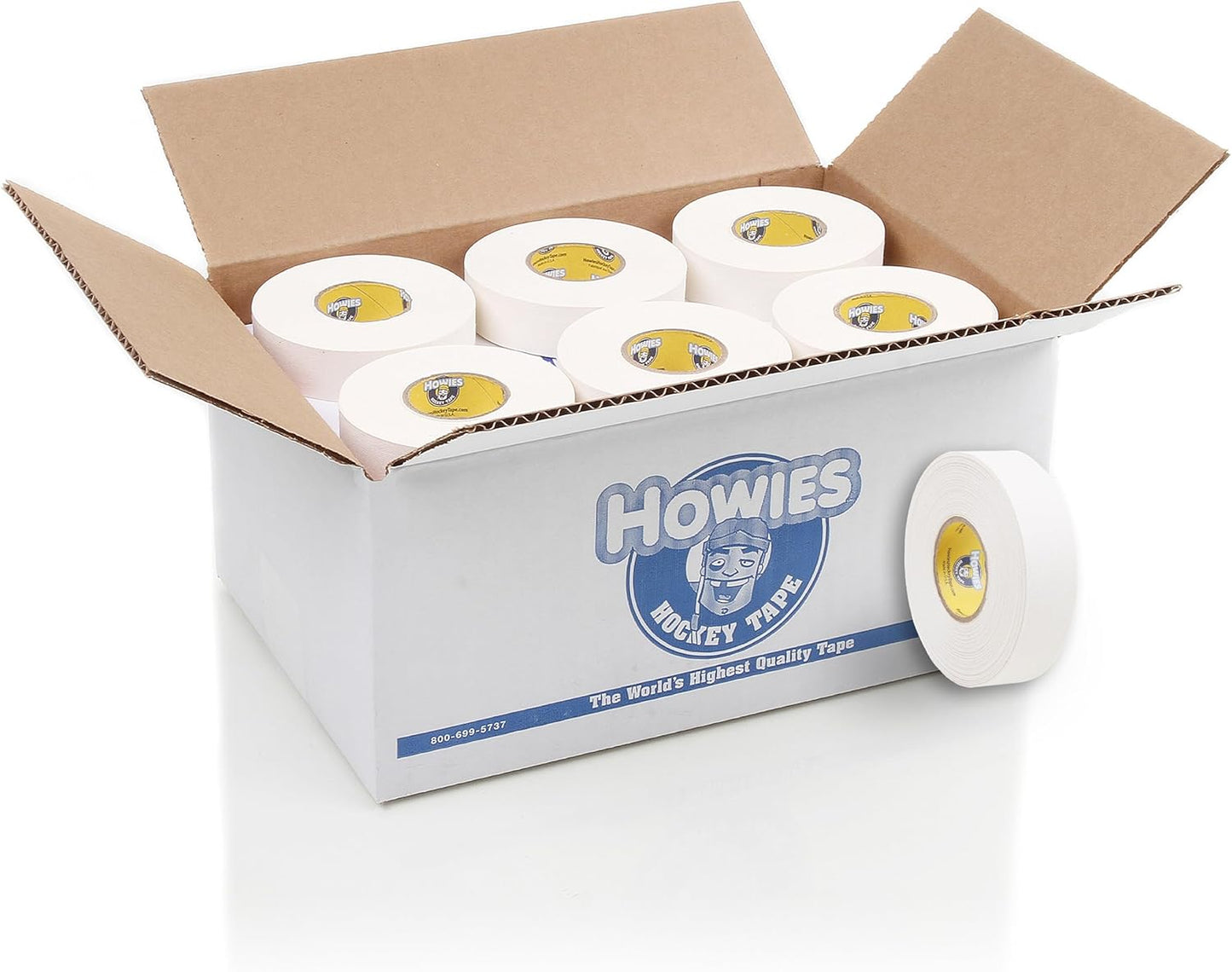 Howies White Hockey Tape - Strong Grip, Durable & Long-Lasting