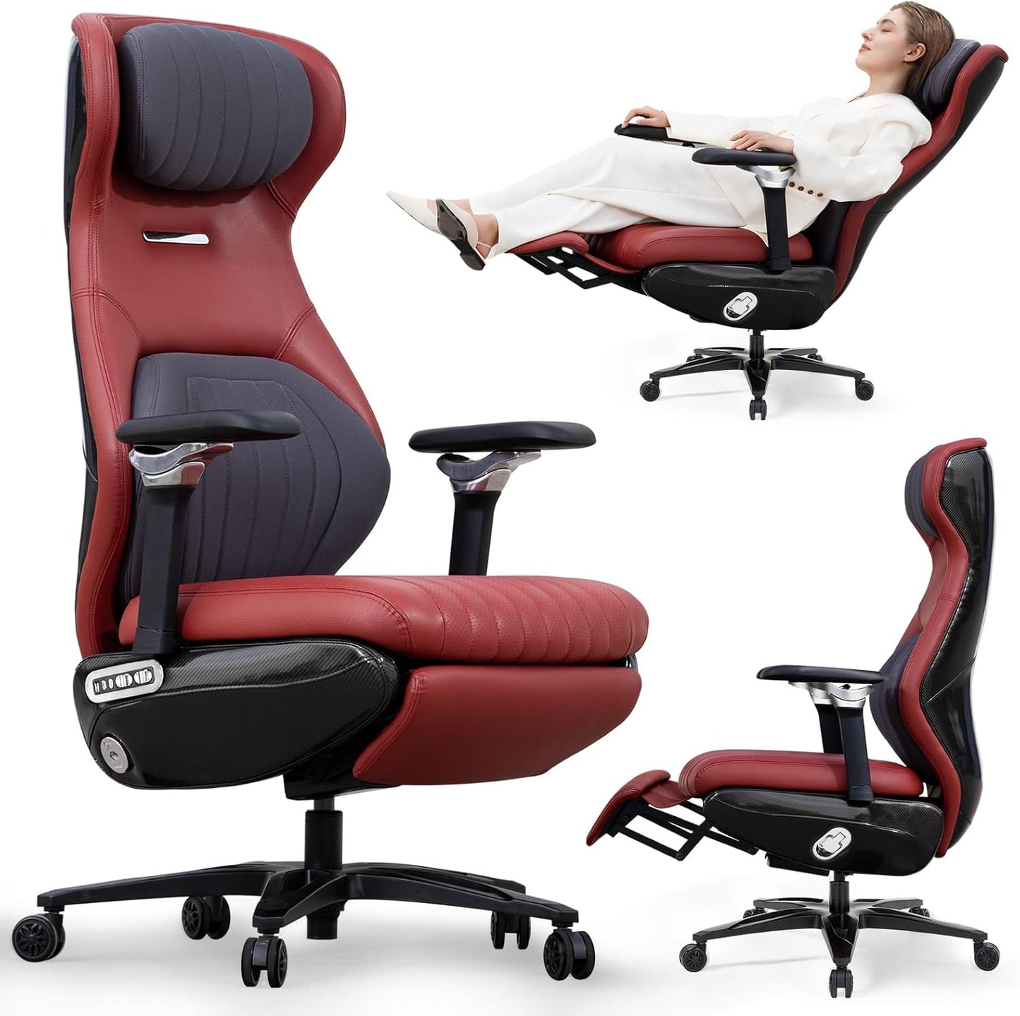 EMIAH Reclining Office Chair - Ultimate Comfort!