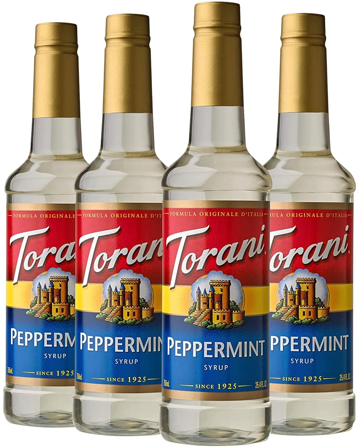 Torani Peppermint Syrup for Lattes and Creative Beverages