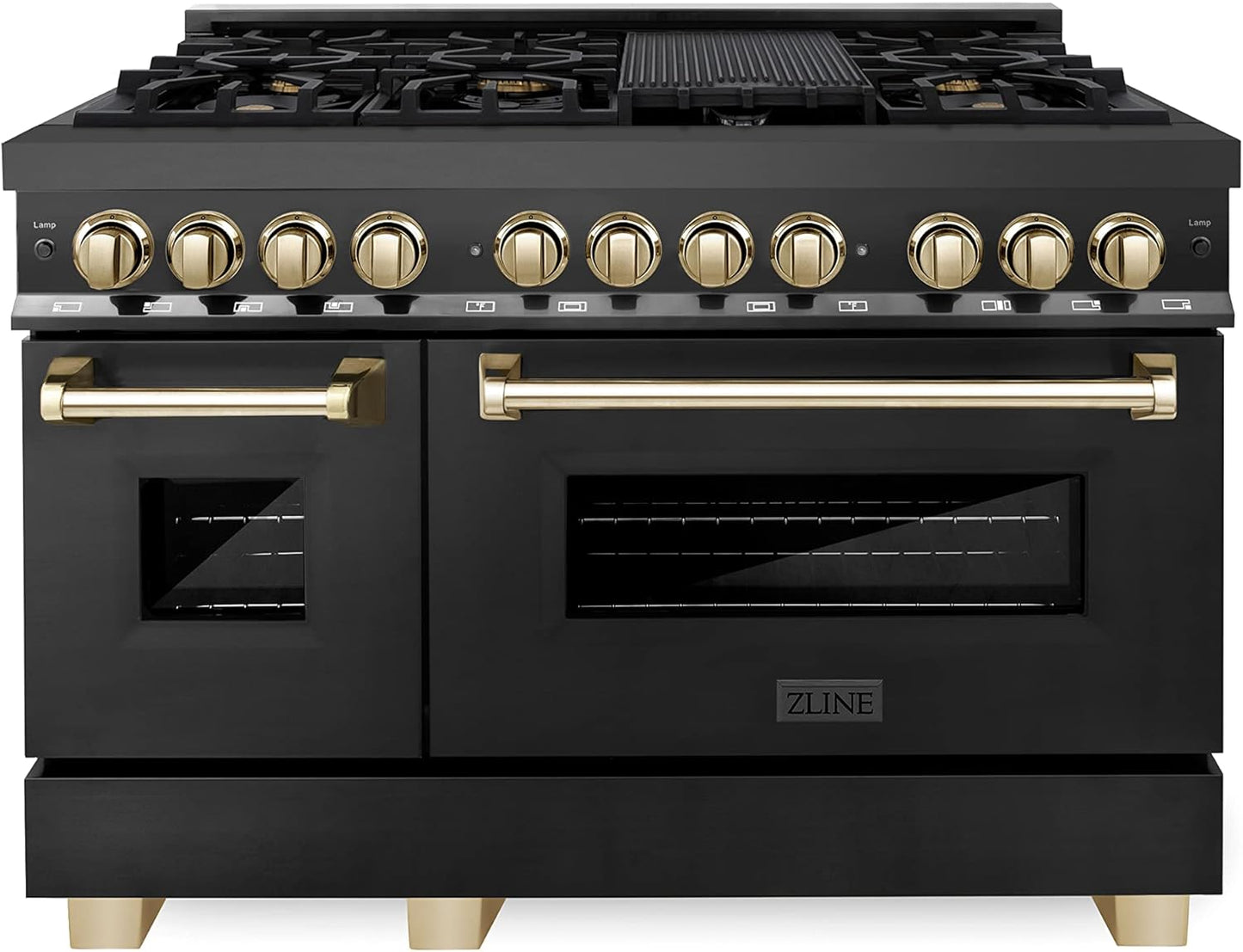 ZLINE Autograph Edition 48 in. Dual Fuel Range with 7 Burners