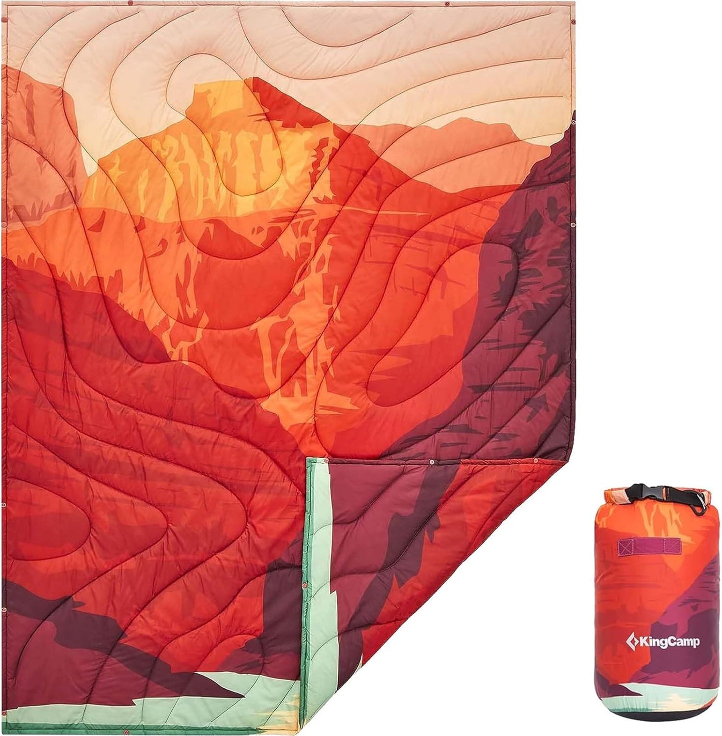 Ultralight Camping Blanket for Outdoor Travel - Packable & Cozy