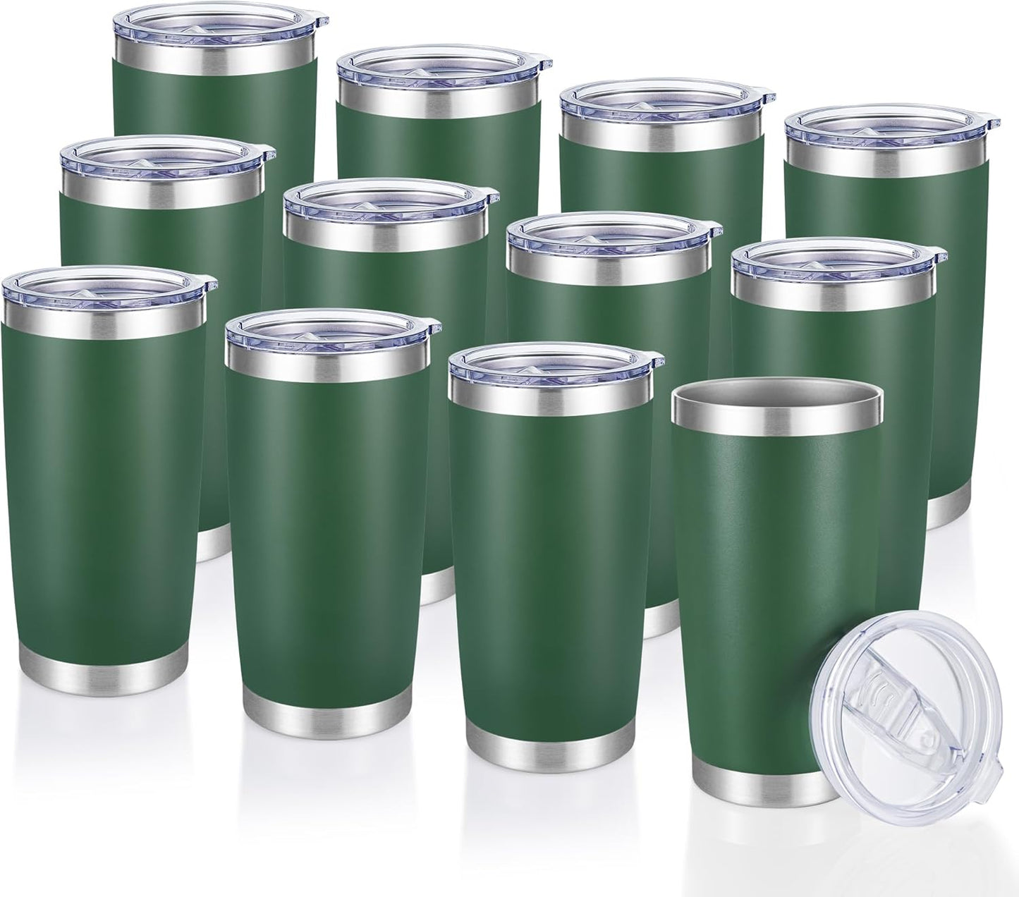 20 oz Stainless Steel Tumblers Bulk for Hot and Cold Drinks
