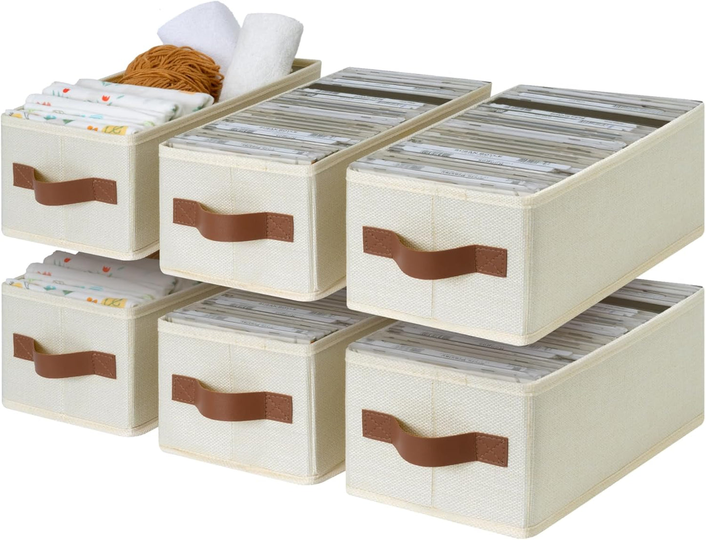 Small Fabric Storage Bins for Organizing Any Space Efficiently