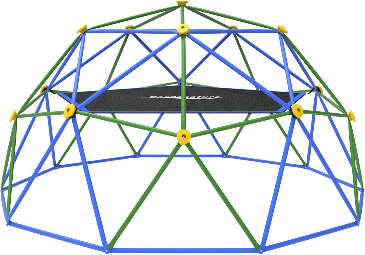 Gardenature 10FT Climbing Dome with Hammock for Kids Play