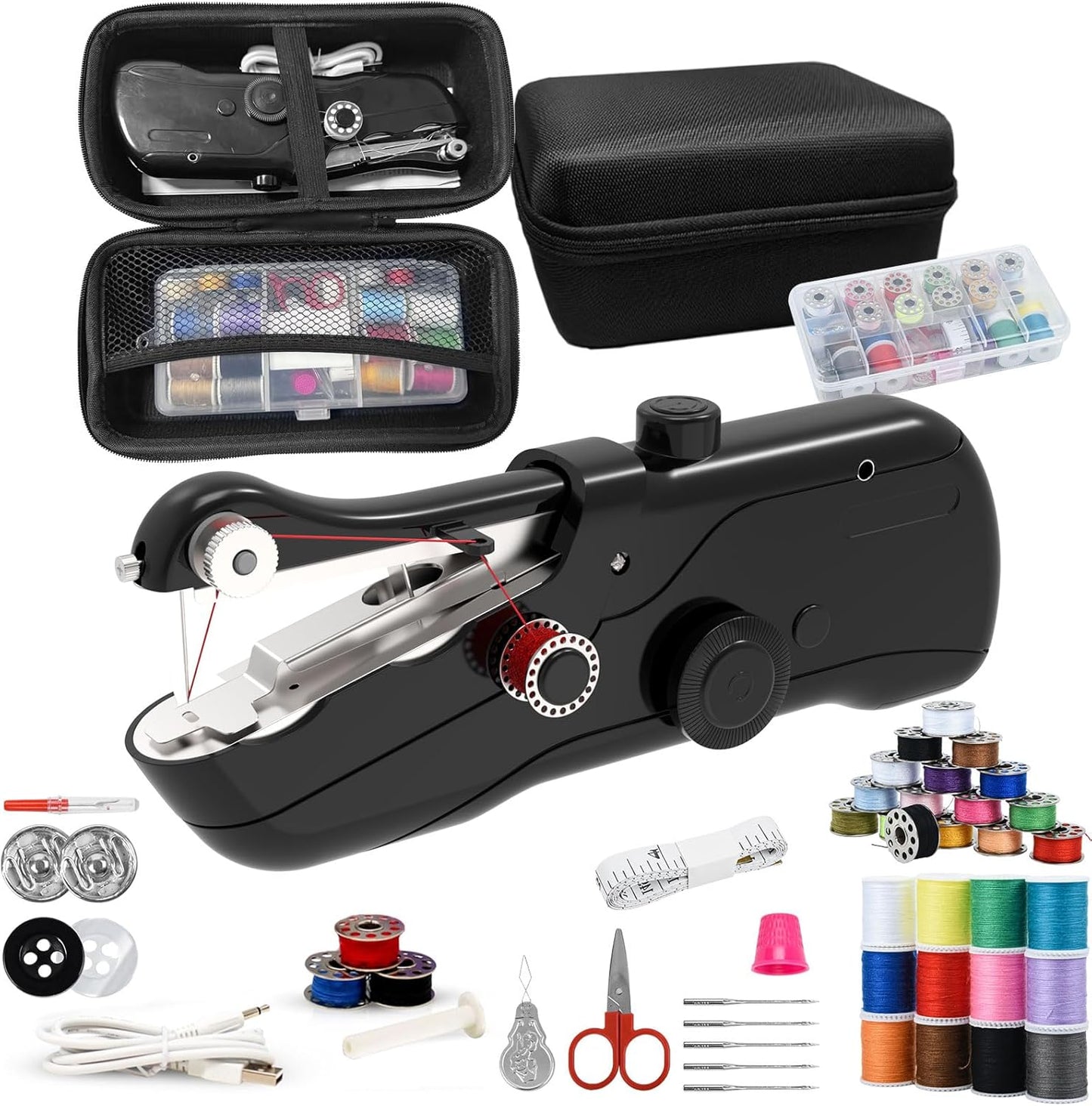 Portable Electric Sewing Machine - Easy Operation